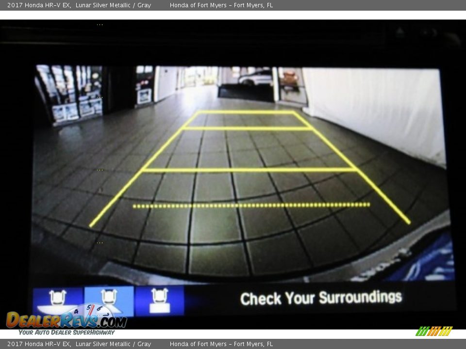 2017 Honda HR-V EX Lunar Silver Metallic / Gray Photo #17