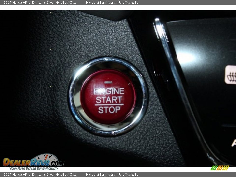 2017 Honda HR-V EX Lunar Silver Metallic / Gray Photo #20
