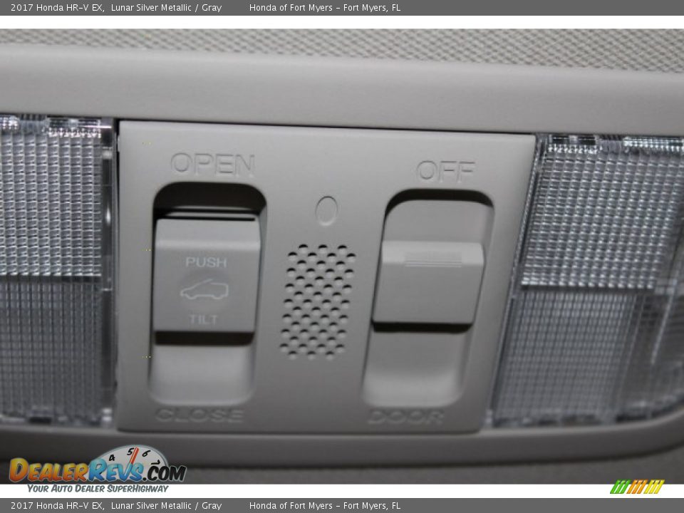 2017 Honda HR-V EX Lunar Silver Metallic / Gray Photo #21