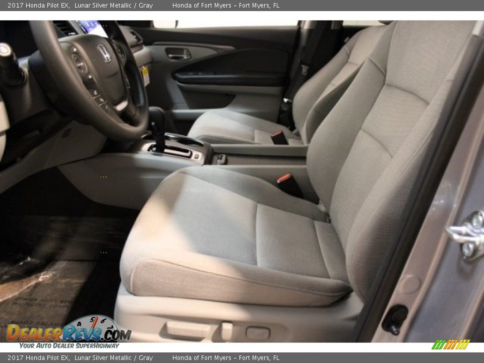 2017 Honda Pilot EX Lunar Silver Metallic / Gray Photo #10