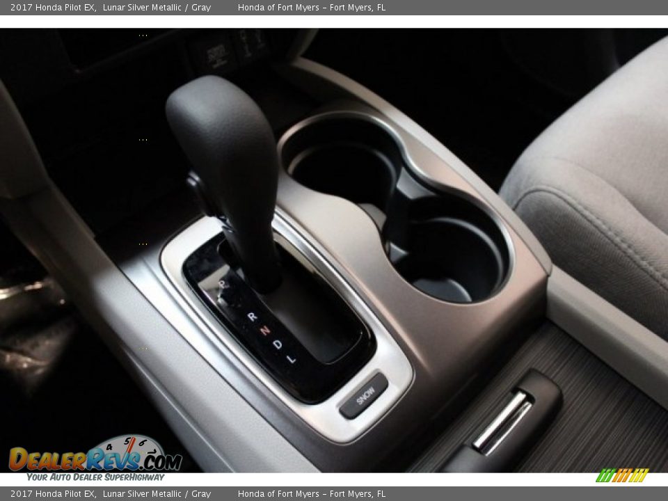 2017 Honda Pilot EX Lunar Silver Metallic / Gray Photo #23