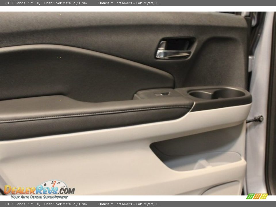 2017 Honda Pilot EX Lunar Silver Metallic / Gray Photo #25