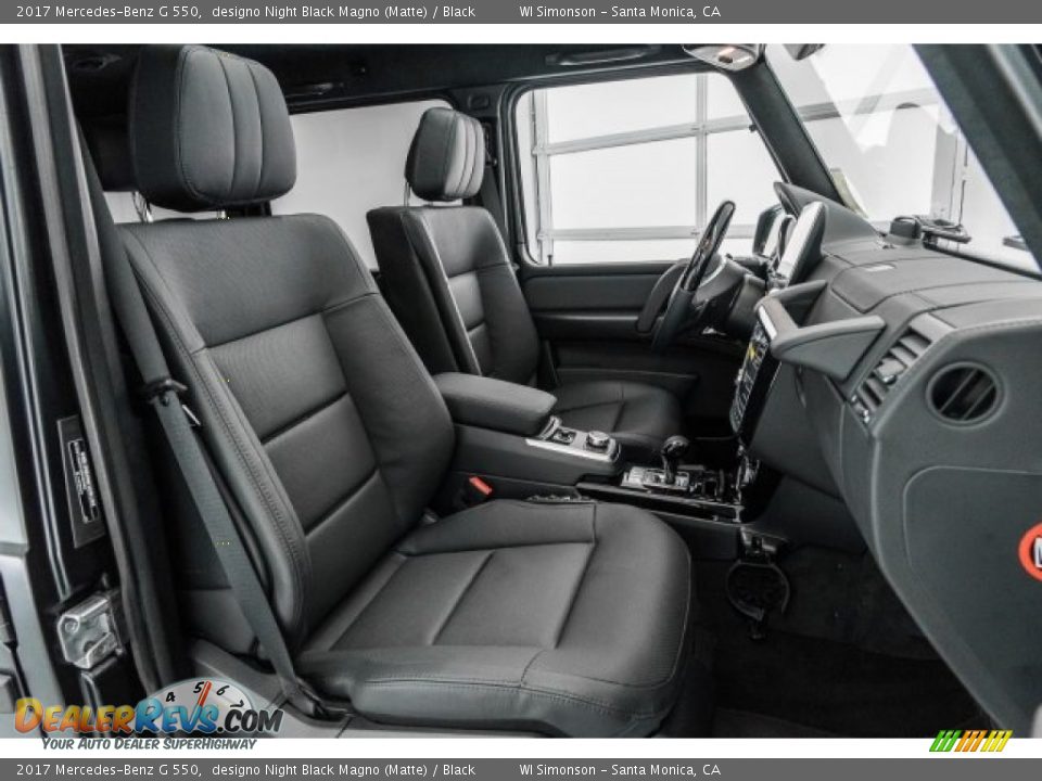 Black Interior - 2017 Mercedes-Benz G 550 Photo #2