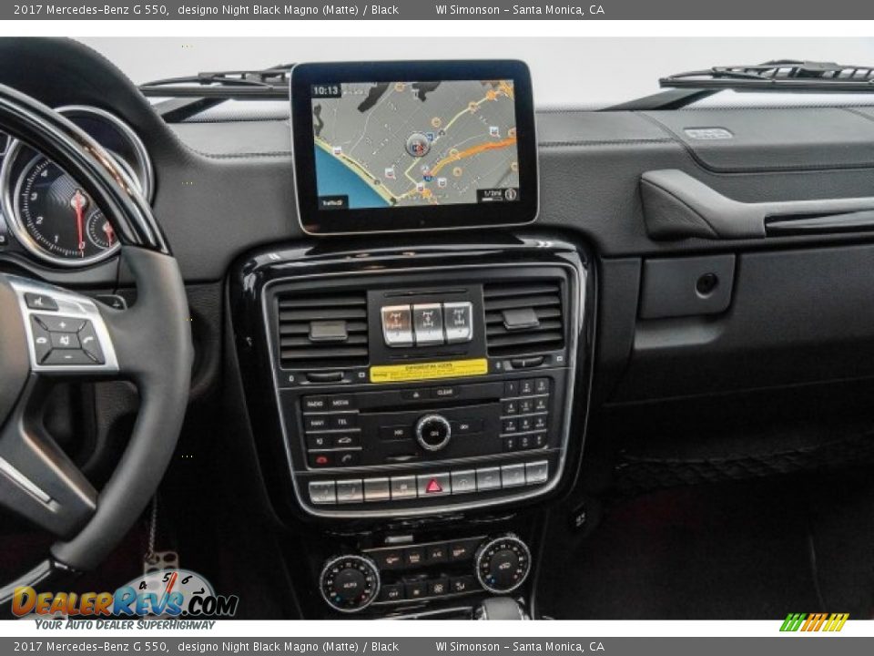 2017 Mercedes-Benz G 550 designo Night Black Magno (Matte) / Black Photo #5
