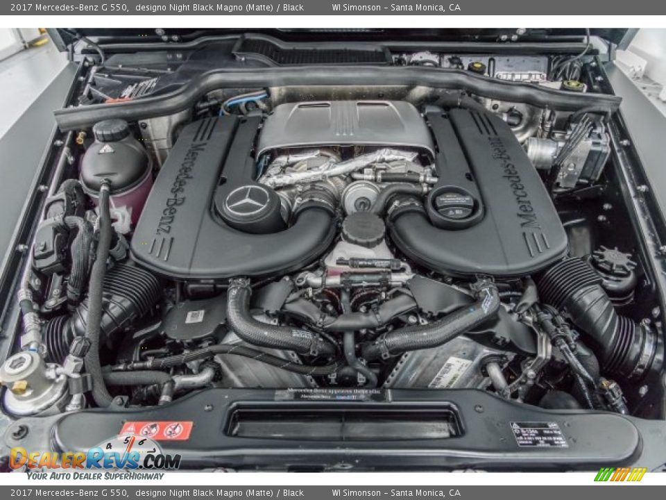 2017 Mercedes-Benz G 550 4.0 Liter DI biturbo DOHC 32-Valve VVT V8 Engine Photo #8