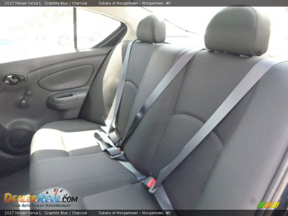 2017 Nissan Versa S Graphite Blue / Charcoal Photo #13