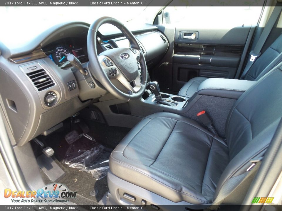 2017 Ford Flex SEL AWD Magnetic / Black Photo #3