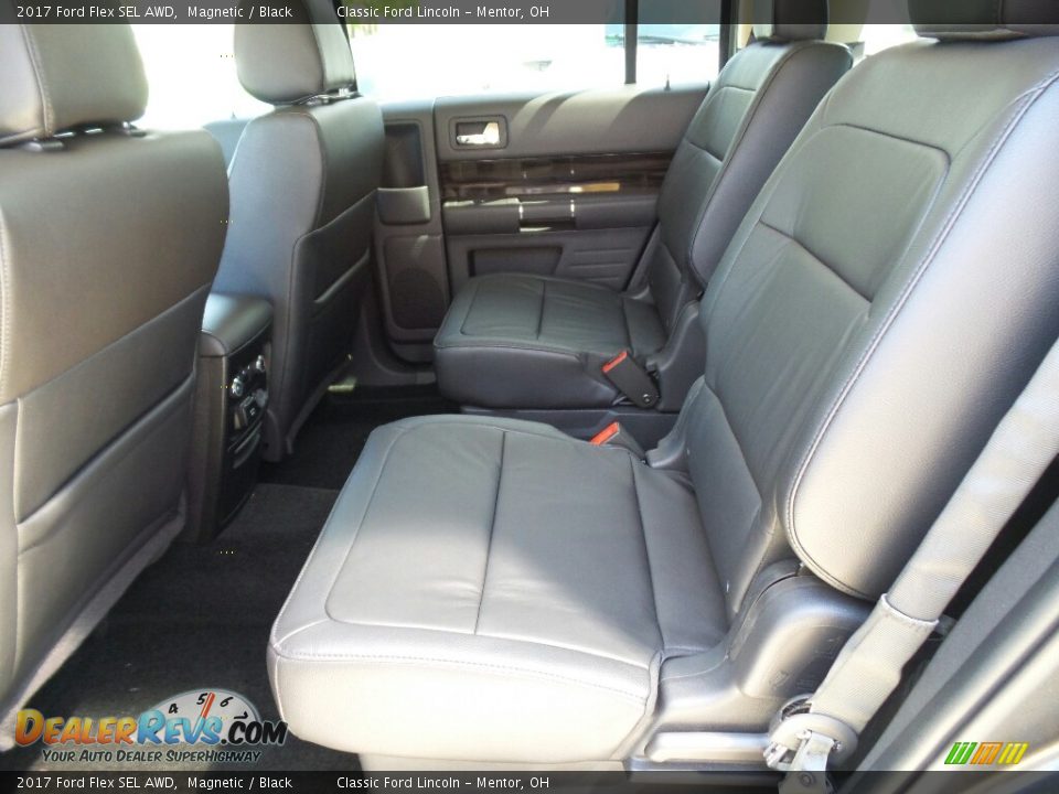 2017 Ford Flex SEL AWD Magnetic / Black Photo #5