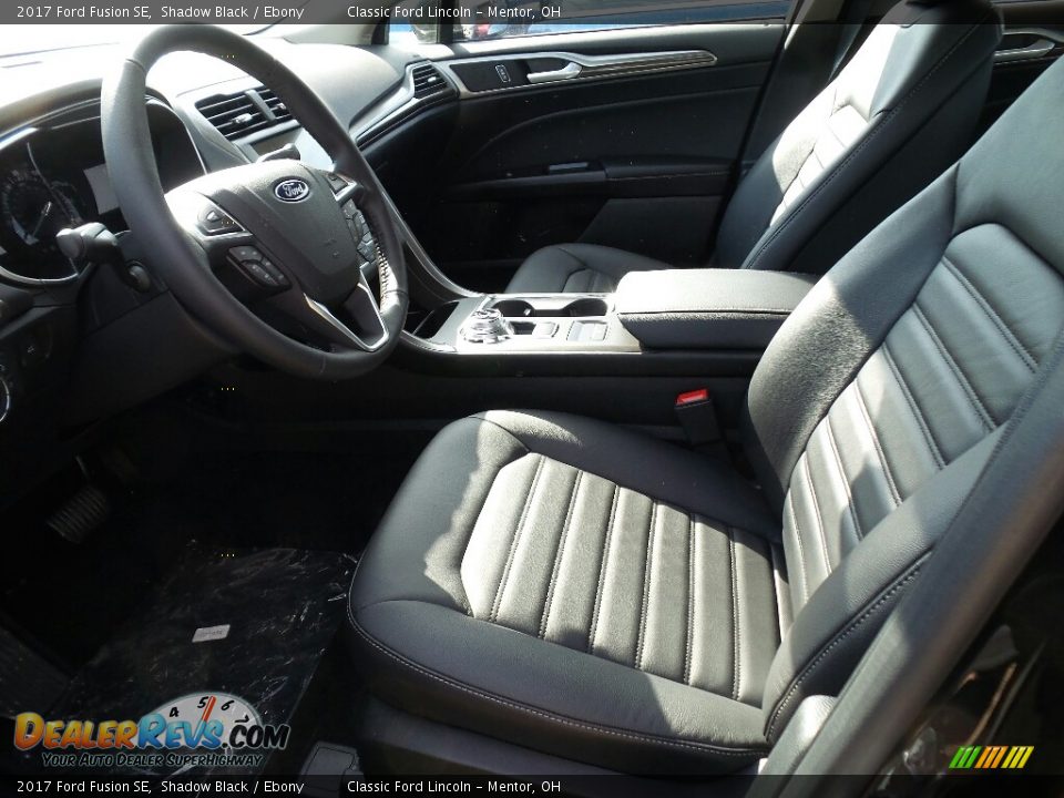 2017 Ford Fusion SE Shadow Black / Ebony Photo #2