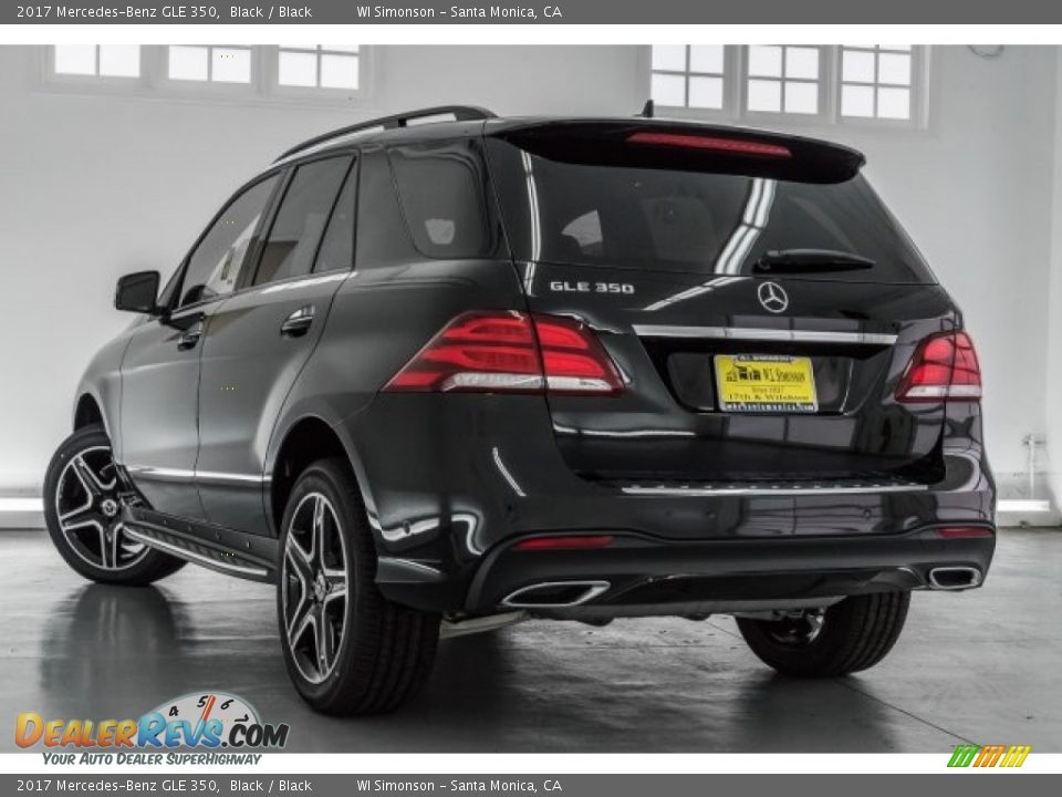 2017 Mercedes-Benz GLE 350 Black / Black Photo #3