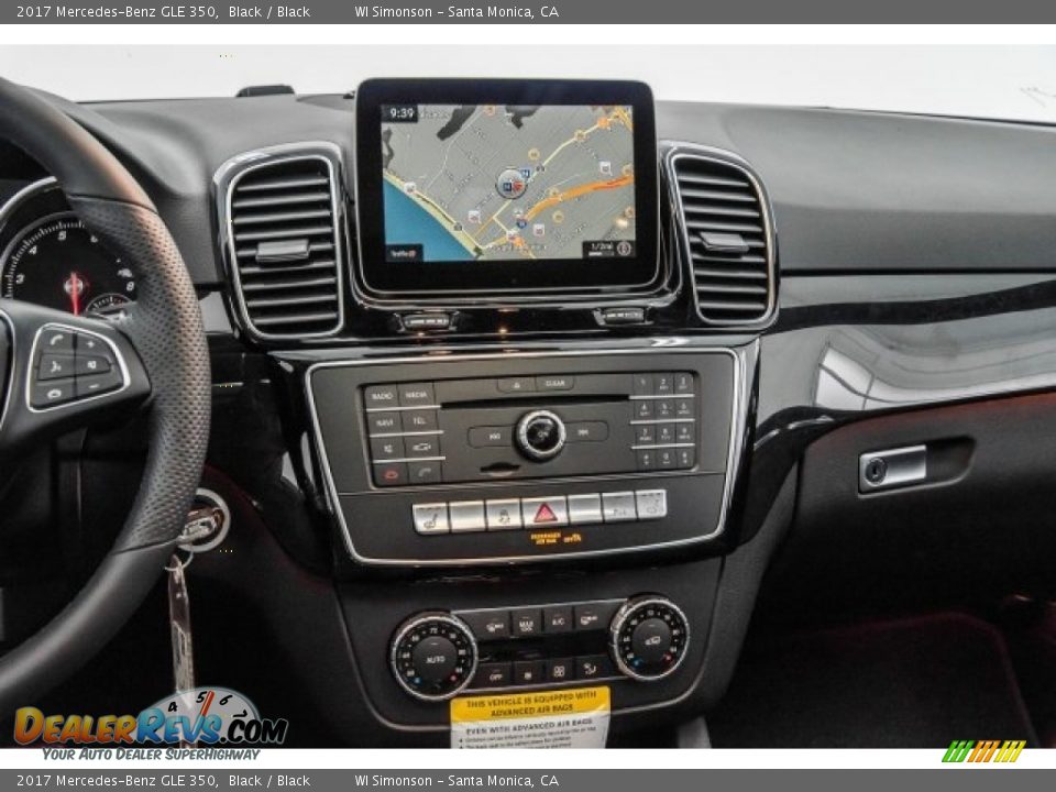 2017 Mercedes-Benz GLE 350 Black / Black Photo #5