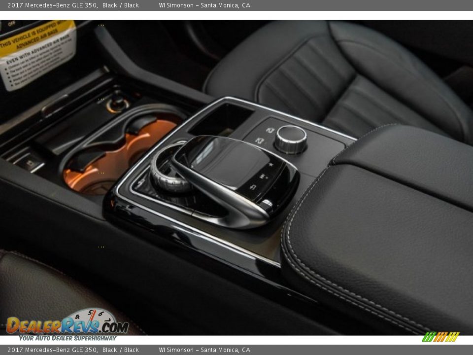 2017 Mercedes-Benz GLE 350 Black / Black Photo #7