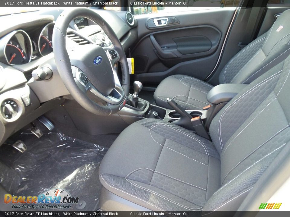 Front Seat of 2017 Ford Fiesta ST Hatchback Photo #7