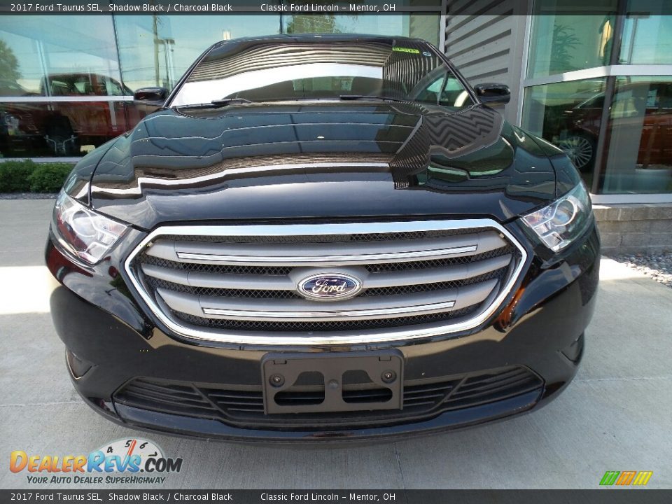 2017 Ford Taurus SEL Shadow Black / Charcoal Black Photo #2