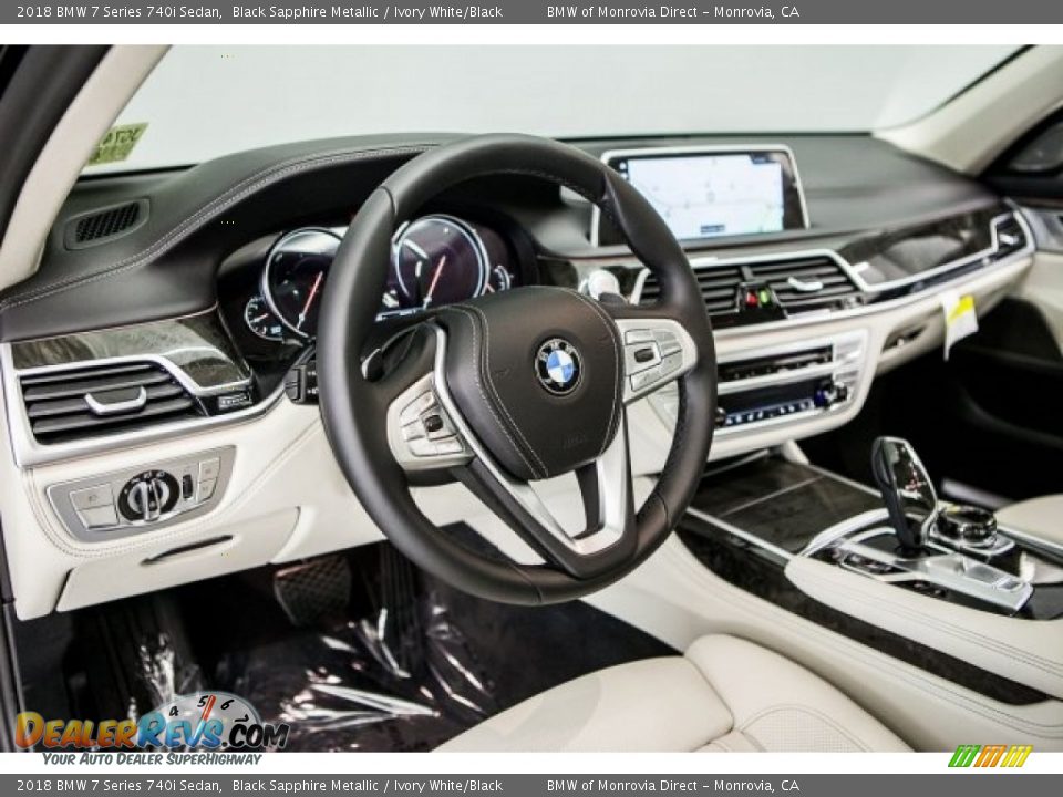 Dashboard of 2018 BMW 7 Series 740i Sedan Photo #5