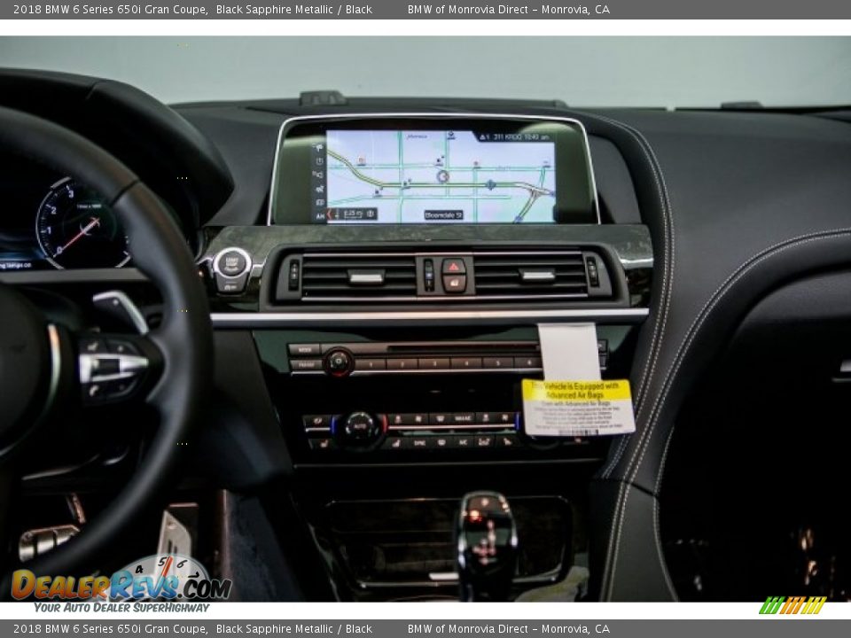 Navigation of 2018 BMW 6 Series 650i Gran Coupe Photo #6