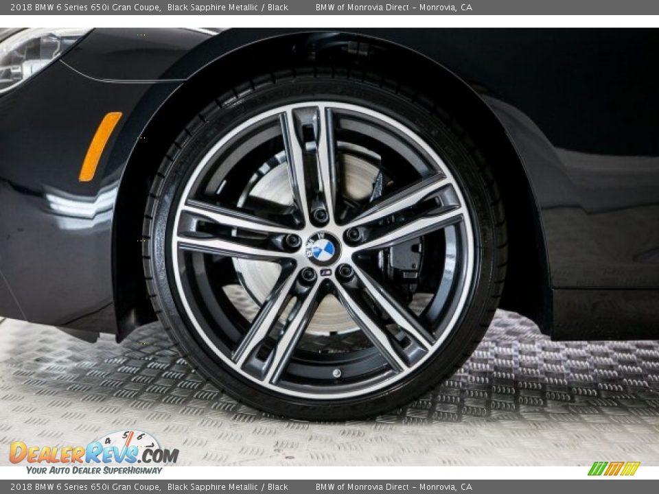 2018 BMW 6 Series 650i Gran Coupe Wheel Photo #9