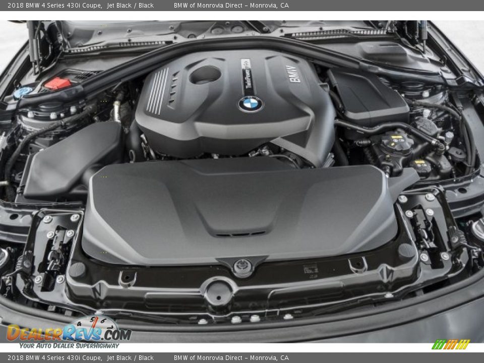 2018 BMW 4 Series 430i Coupe Jet Black / Black Photo #8