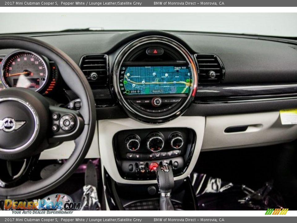 2017 Mini Clubman Cooper S Pepper White / Lounge Leather/Satellite Grey Photo #6