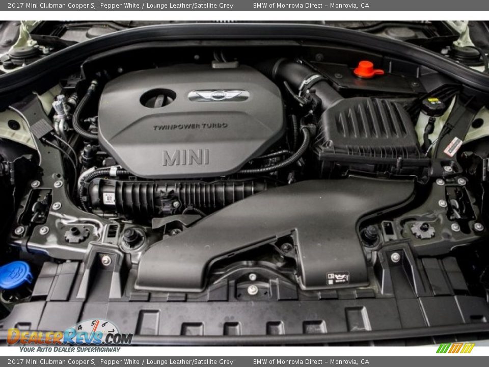 2017 Mini Clubman Cooper S Pepper White / Lounge Leather/Satellite Grey Photo #8