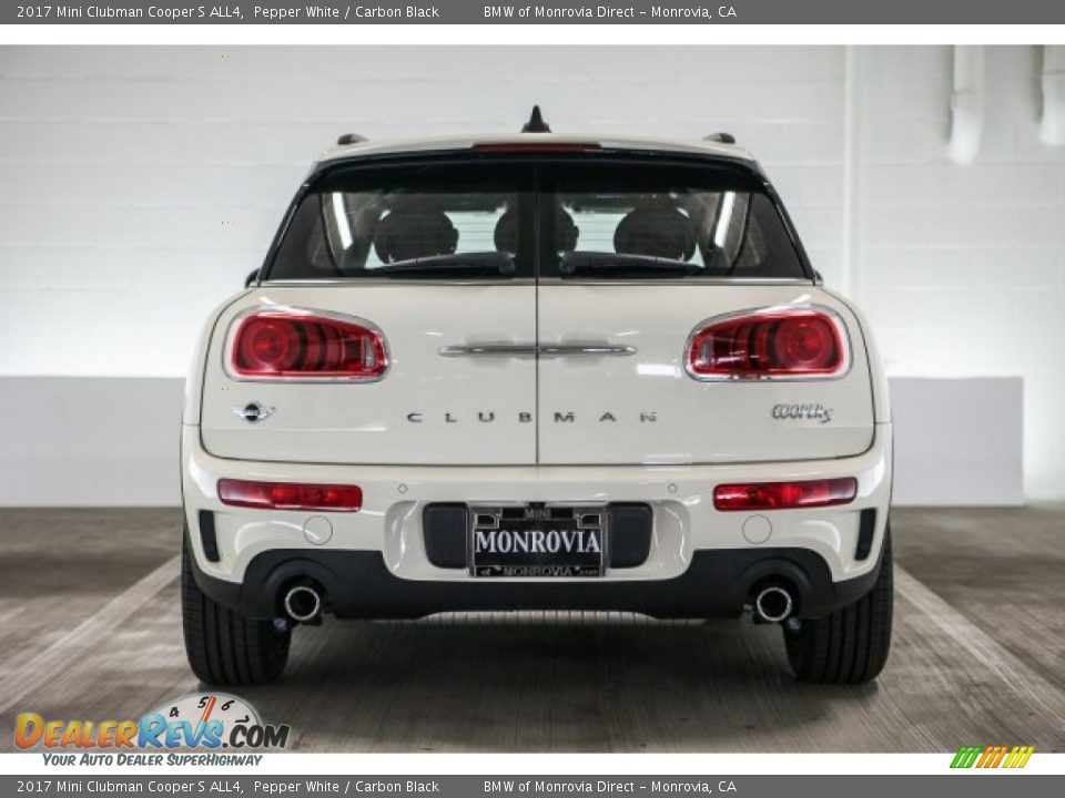 2017 Mini Clubman Cooper S ALL4 Pepper White / Carbon Black Photo #4