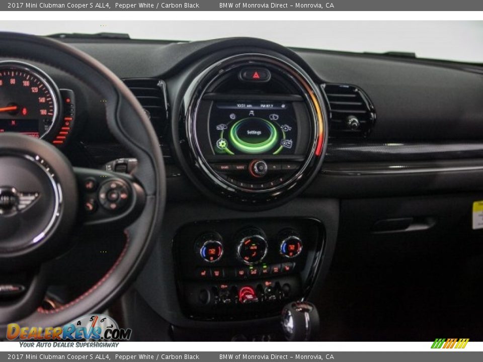 2017 Mini Clubman Cooper S ALL4 Pepper White / Carbon Black Photo #5