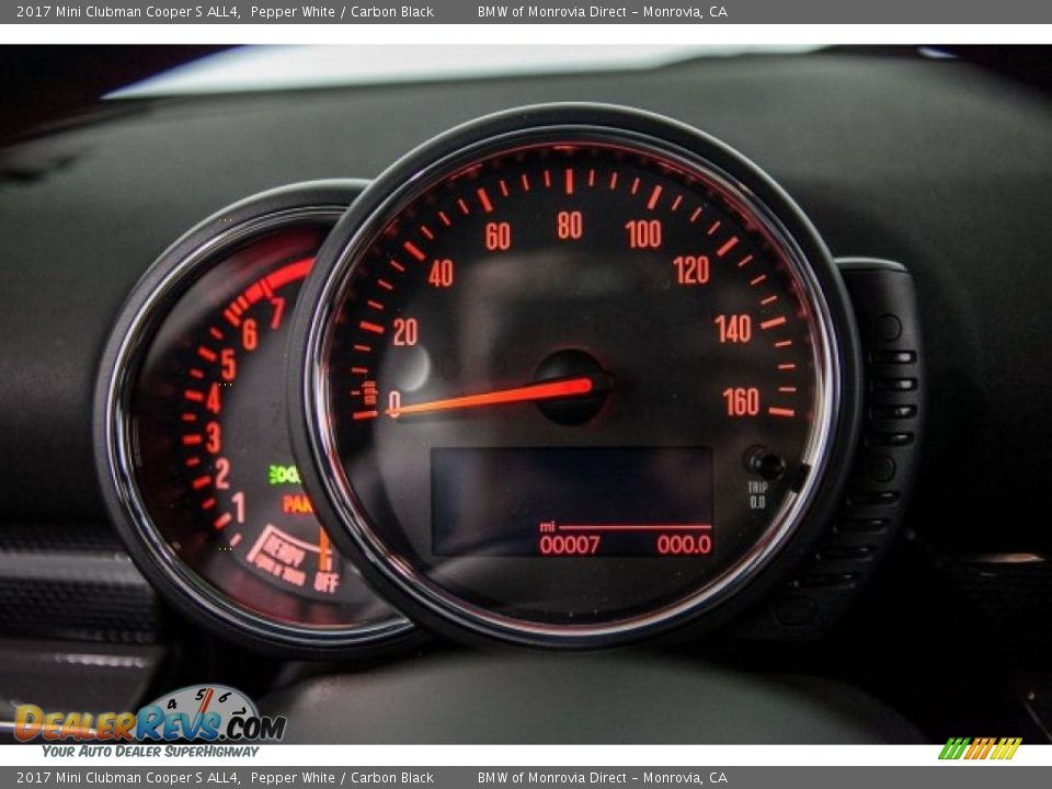 2017 Mini Clubman Cooper S ALL4 Pepper White / Carbon Black Photo #7