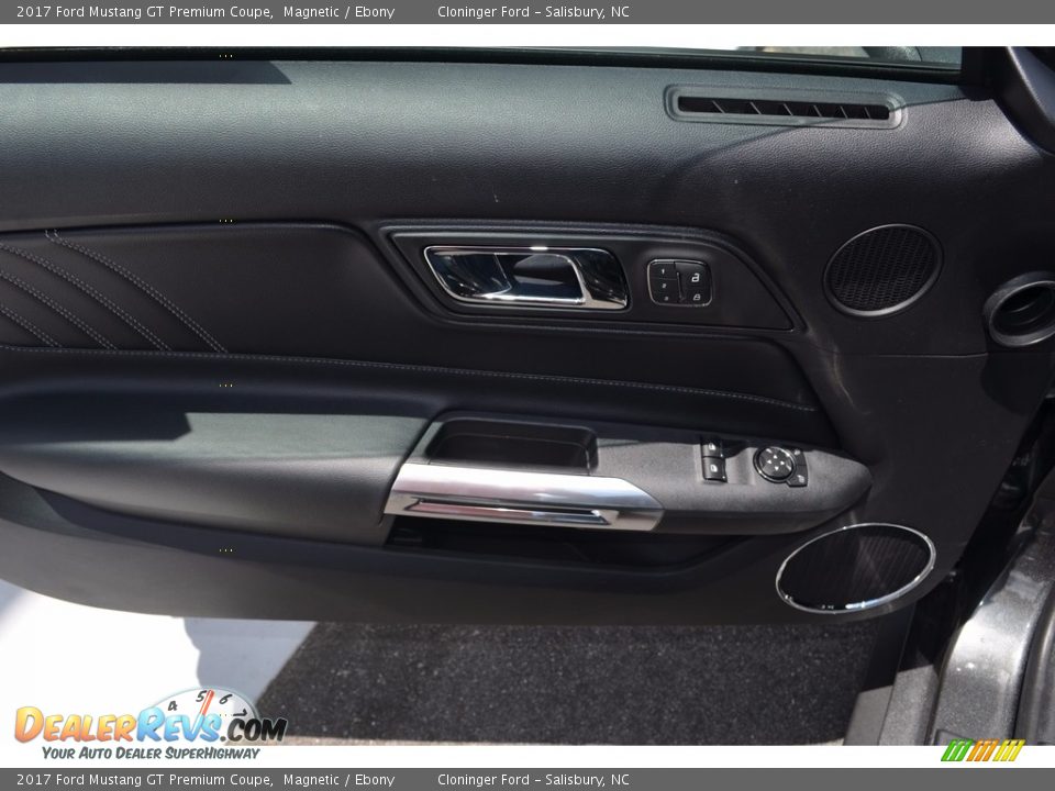 2017 Ford Mustang GT Premium Coupe Magnetic / Ebony Photo #5