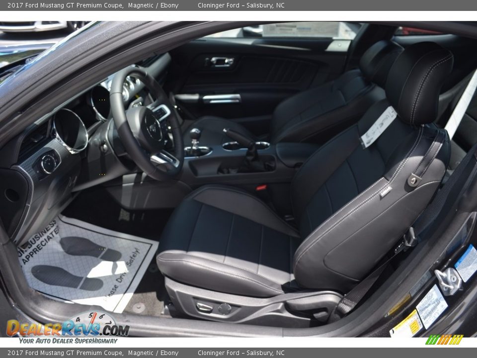 2017 Ford Mustang GT Premium Coupe Magnetic / Ebony Photo #6