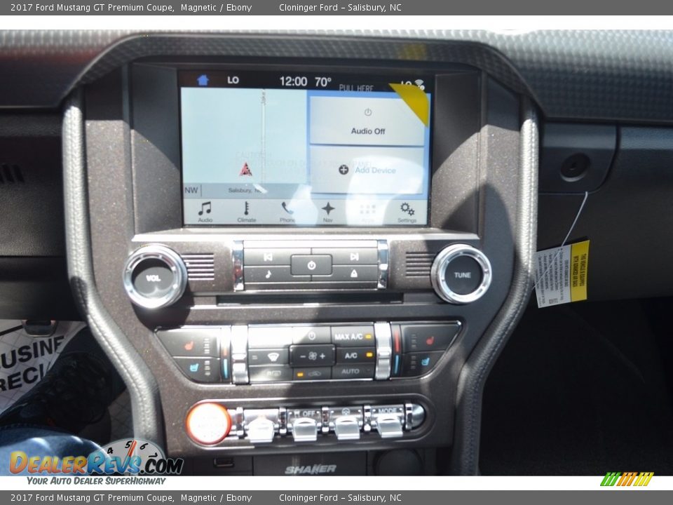 2017 Ford Mustang GT Premium Coupe Magnetic / Ebony Photo #9