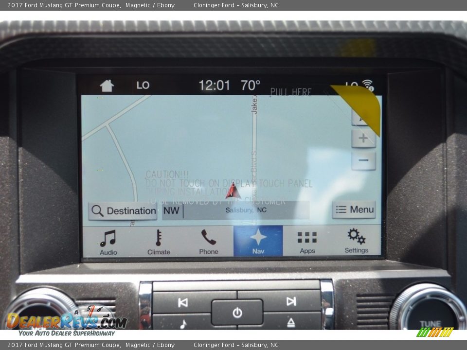 2017 Ford Mustang GT Premium Coupe Magnetic / Ebony Photo #12