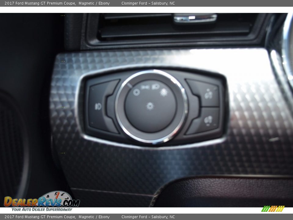 2017 Ford Mustang GT Premium Coupe Magnetic / Ebony Photo #17