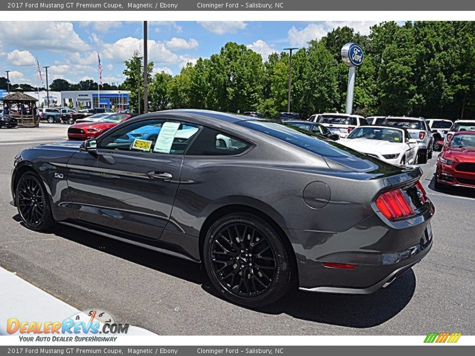 2017 Ford Mustang GT Premium Coupe Magnetic / Ebony Photo #19