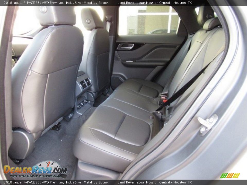 2018 Jaguar F-PACE 35t AWD Premium Indus Silver Metallic / Ebony Photo #5