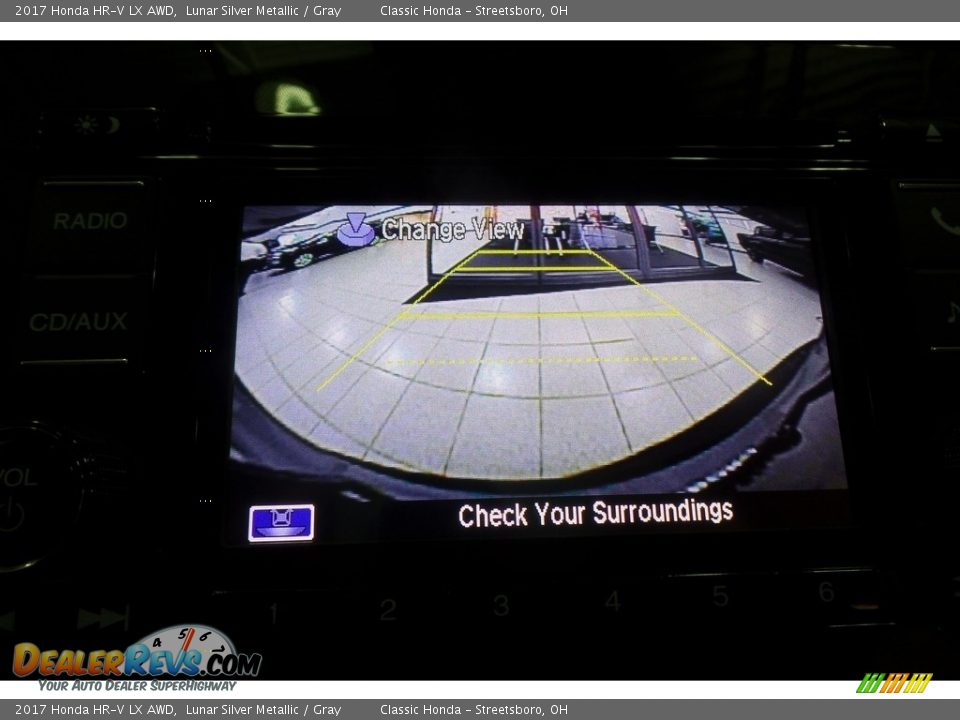 2017 Honda HR-V LX AWD Lunar Silver Metallic / Gray Photo #16