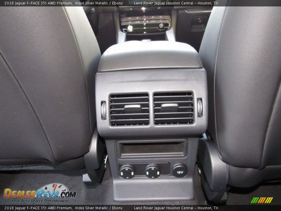 2018 Jaguar F-PACE 35t AWD Premium Indus Silver Metallic / Ebony Photo #15