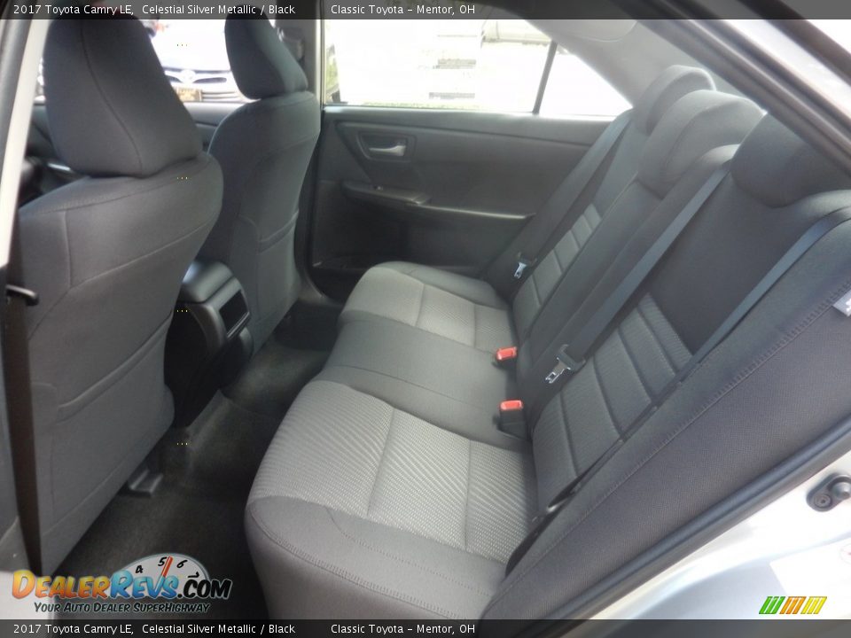 2017 Toyota Camry LE Celestial Silver Metallic / Black Photo #5