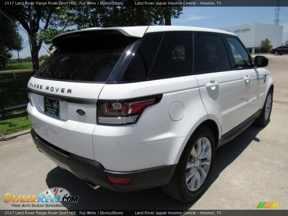 2017 Land Rover Range Rover Sport HSE Fuji White / Ebony/Ebony Photo #7