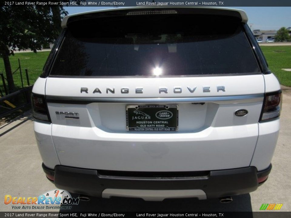 2017 Land Rover Range Rover Sport HSE Fuji White / Ebony/Ebony Photo #8