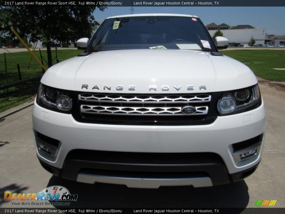 2017 Land Rover Range Rover Sport HSE Fuji White / Ebony/Ebony Photo #9