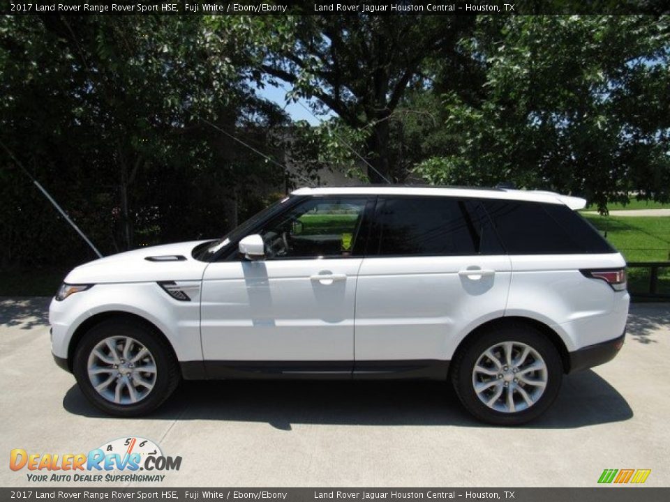 2017 Land Rover Range Rover Sport HSE Fuji White / Ebony/Ebony Photo #11