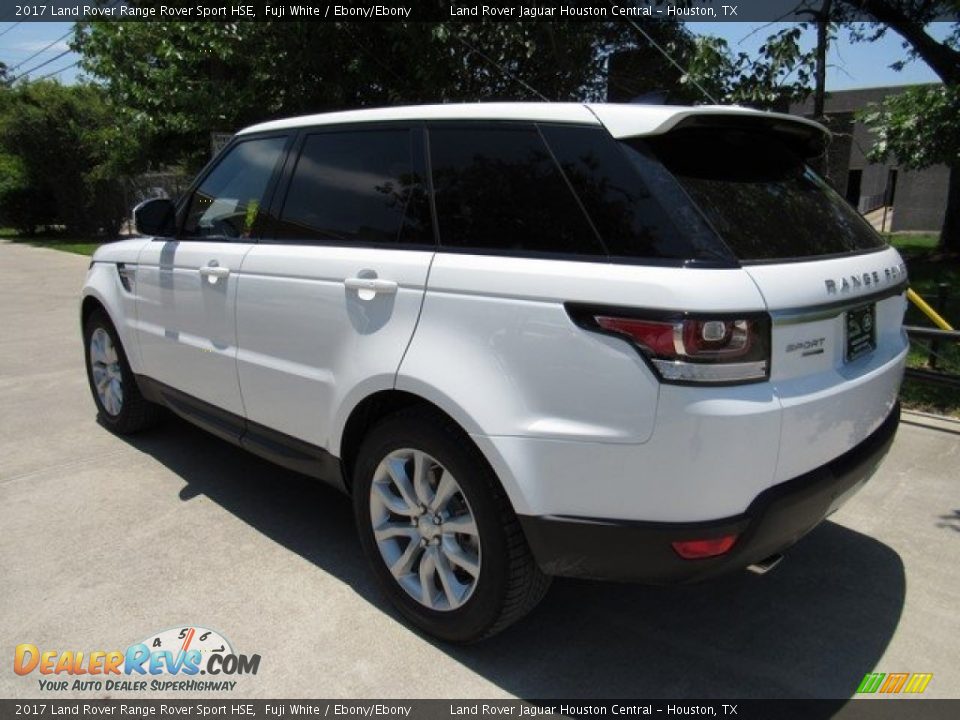 2017 Land Rover Range Rover Sport HSE Fuji White / Ebony/Ebony Photo #12
