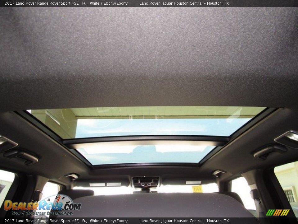 2017 Land Rover Range Rover Sport HSE Fuji White / Ebony/Ebony Photo #17