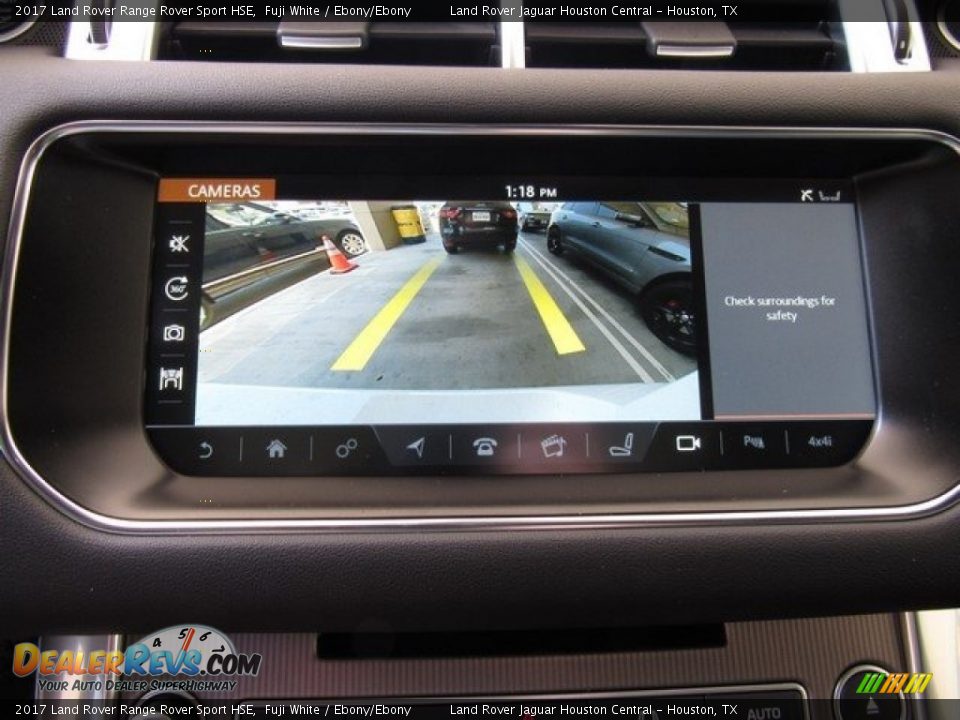 2017 Land Rover Range Rover Sport HSE Fuji White / Ebony/Ebony Photo #21