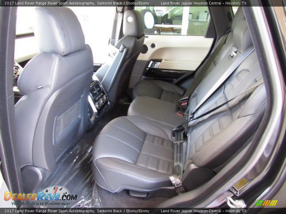 Rear Seat of 2017 Land Rover Range Rover Sport Autobiography Photo #5