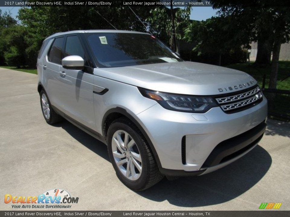 2017 Land Rover Discovery HSE Indus Silver / Ebony/Ebony Photo #2