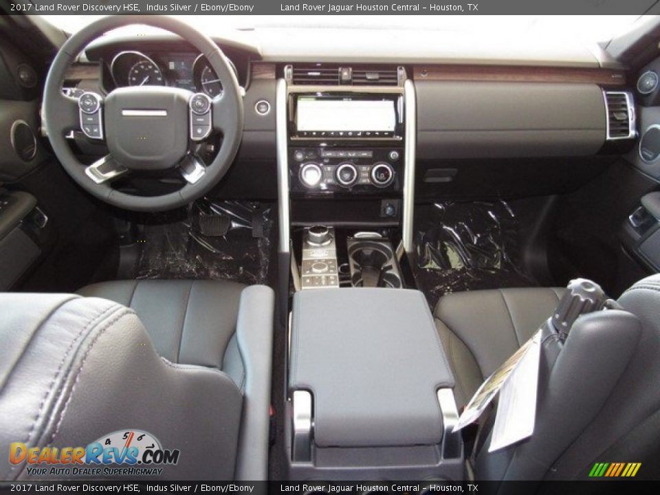 2017 Land Rover Discovery HSE Indus Silver / Ebony/Ebony Photo #4