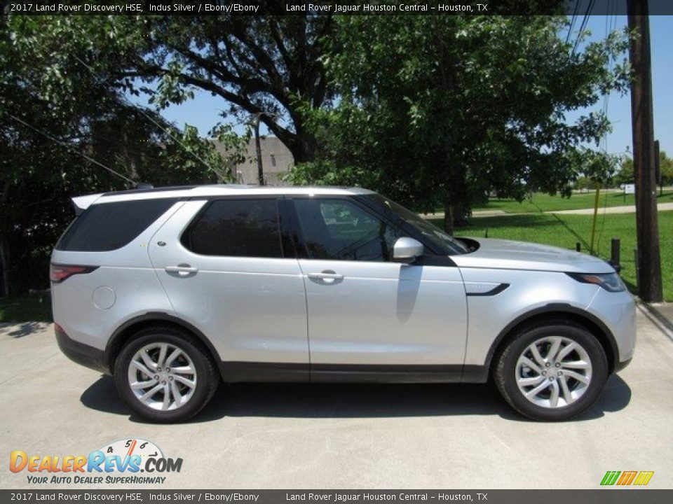 2017 Land Rover Discovery HSE Indus Silver / Ebony/Ebony Photo #6