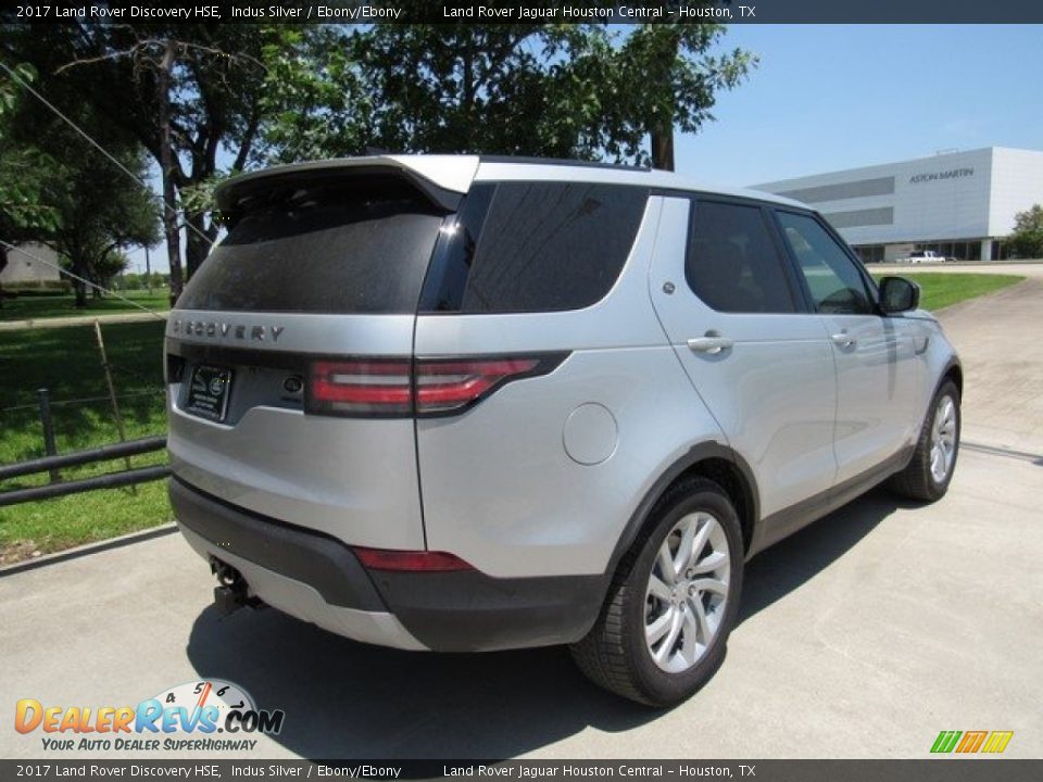 2017 Land Rover Discovery HSE Indus Silver / Ebony/Ebony Photo #7