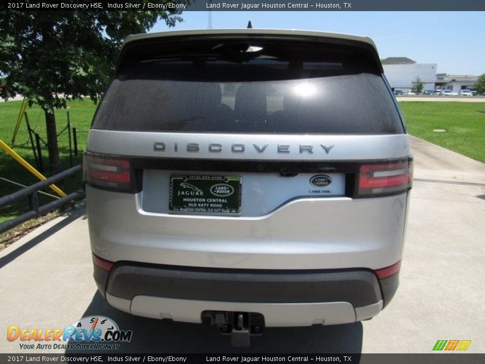 2017 Land Rover Discovery HSE Indus Silver / Ebony/Ebony Photo #8